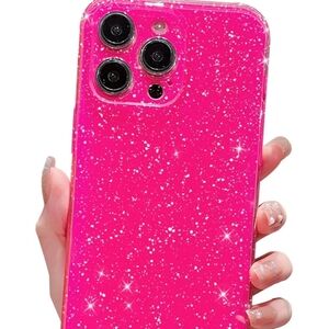 Glitter Pink Phone Case